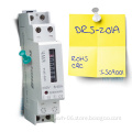 Single phase Din rail frequency meter for remote controls for solar energy